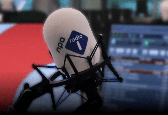Microfoon van NPO radio 1