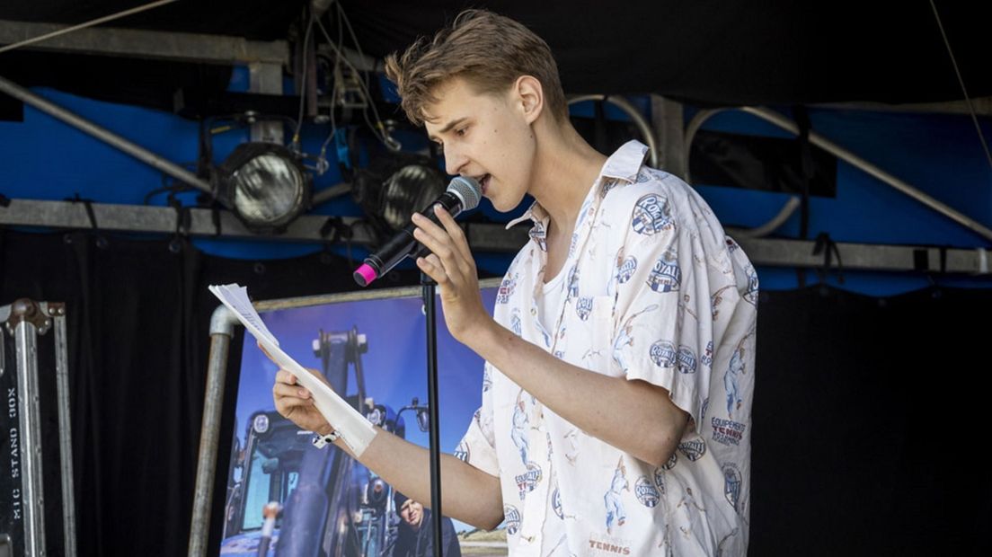 Hedzer Seffinga van Meeuw op Oerol 2023