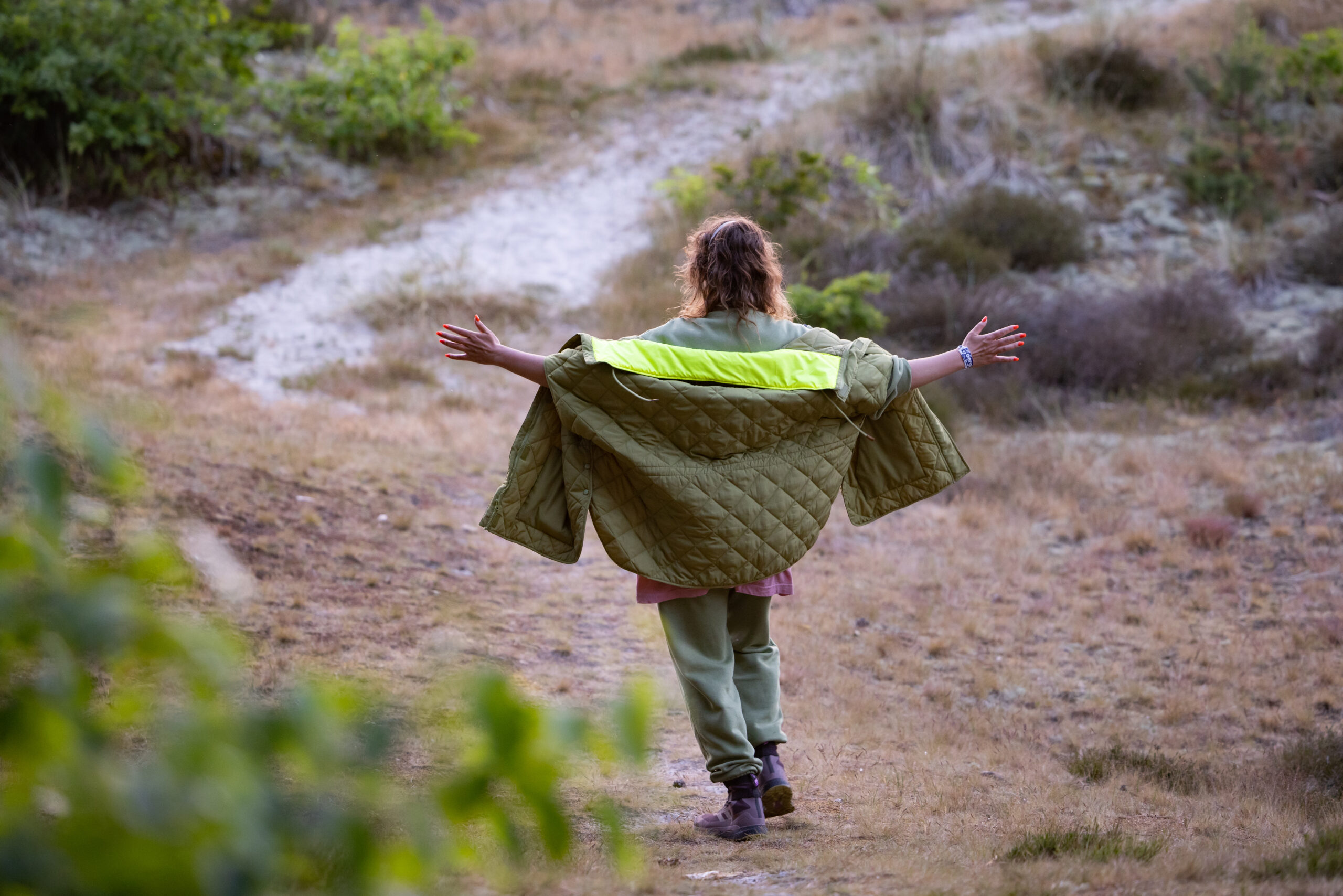 Sunrise experience in de duinen