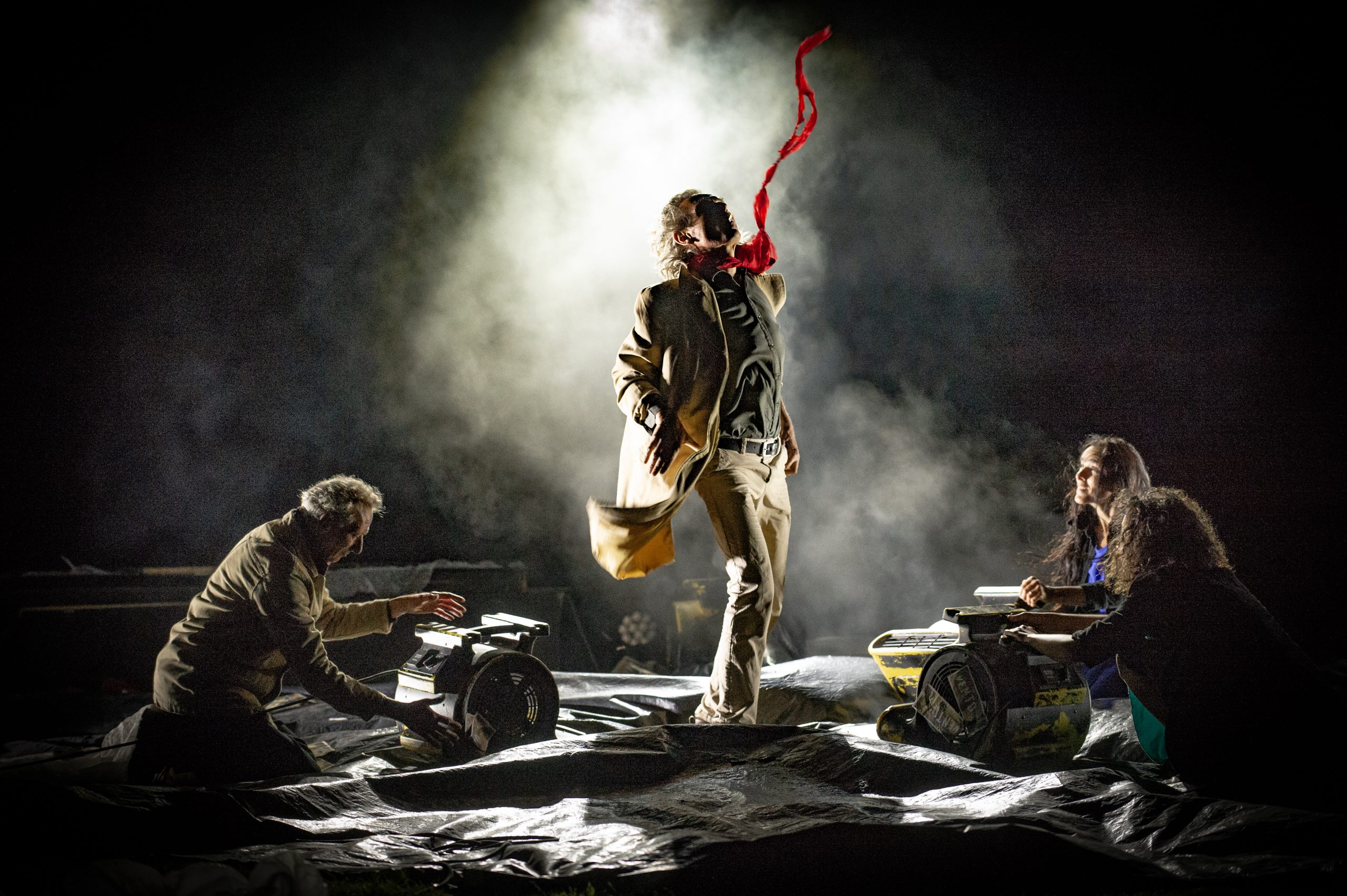Storm in een glas water op het oude voetbalveld op Terschelling