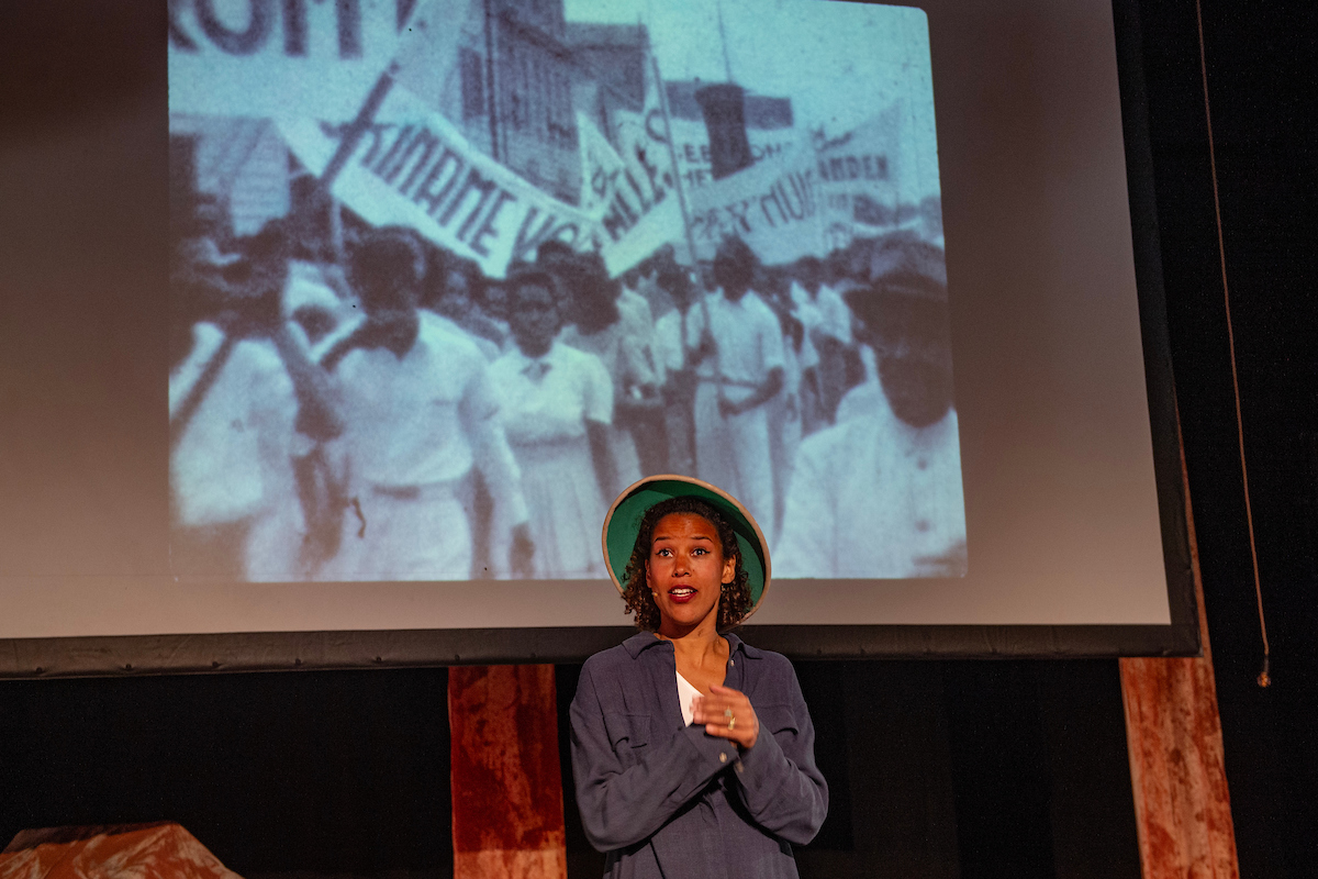 Belangrijk en indringend theaterwerk over Suriname in de tweede wereldoorlog