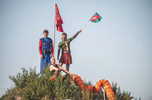 Bestaat er zoiets als inspiratie? De Poezieboys gaan er op Oerol vol vrolijke overmoed naar op zoek